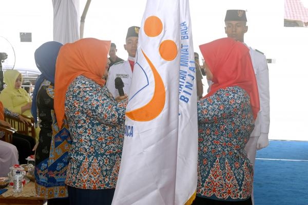 Lantik Kepengurusan GPMB Kota Binjai, Nawal Lubis : Jadikan GPMB Wadah Pengembangan Minat dan Budaya Membaca